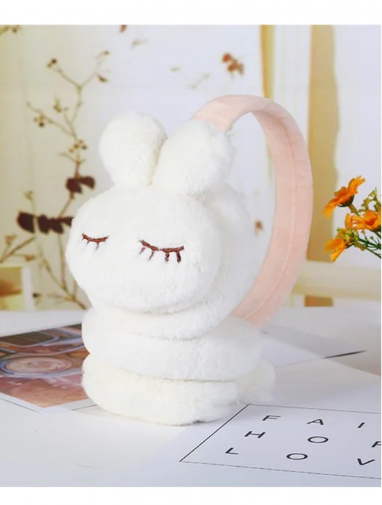Sleeping Bunny Plush Earmuff Sleeping Bunny Plush Earmuff